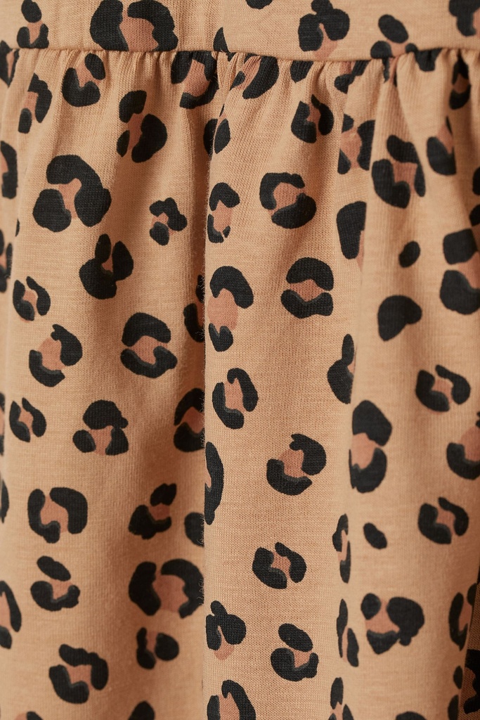 Vestido H&M Estampado sin Mangas Animal Print