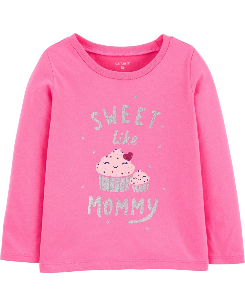 Franela Carter’s Manga Larga Sweet
