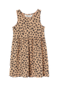 Vestido H&M Estampado sin Mangas Animal Print