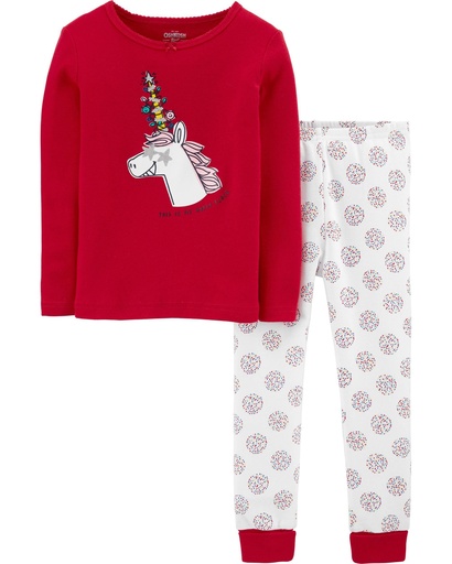 Pijama OshKosh Unicornio Navidad